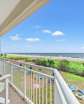 Oceanfront Balcony